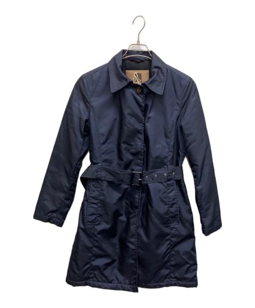 Sealup（シーラップ）SEALUP (シーラップ) ダウンシングルコート ネイビー サイズ:42の古着・服飾アイテム