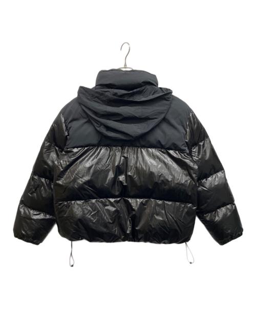 ARMANI EXCHANGE（アルマーニ エクスチェンジ）ARMANI EXCHANGE (アルマーニ エクスチェンジ) ダブルファブリック パファージャケット ブラック サイズ:Lの古着・服飾アイテム