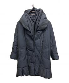 ANTEPRIMA（アンテプリマ）の古着「TWILL IMBOTTITO ダウンコート」｜ネイビー