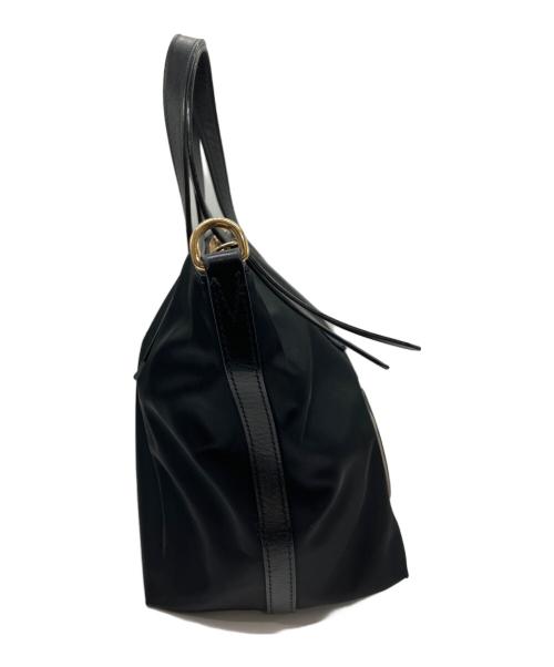 JIMMY CHOO（ジミーチュウ）JIMMY CHOO (ジミーチュウ) LARELLE 2WAYショルダーバッグ ブラックの古着・服飾アイテム