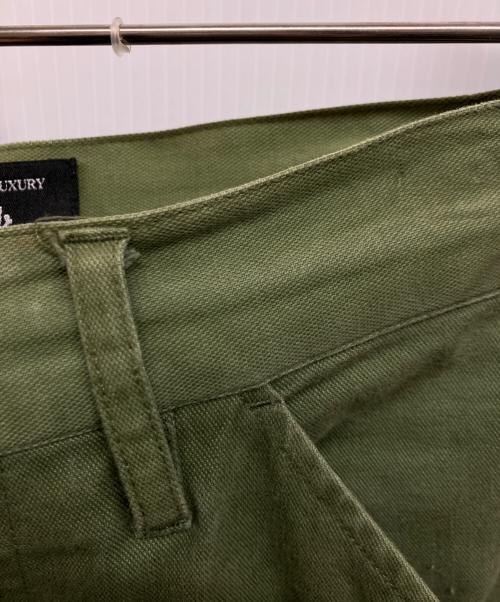 glamb（グラム）glamb (グラム) フィリポワイドパンツ カーキ サイズ:Sの古着・服飾アイテム