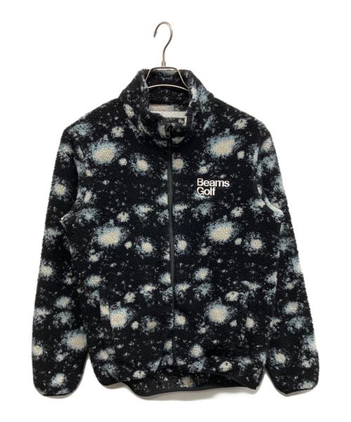 BEAMS GOLF（ビームスゴルフ）BEAMS GOLF (ビームスゴルフ) スペース ボアフリースジャケット ブラック サイズ:Lの古着・服飾アイテム
