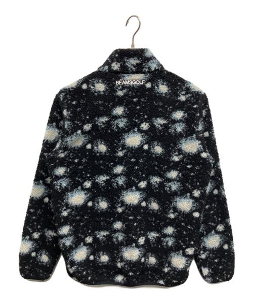 BEAMS GOLF（ビームスゴルフ）BEAMS GOLF (ビームスゴルフ) スペース ボアフリースジャケット ブラック サイズ:Lの古着・服飾アイテム