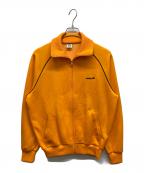 adidasアディダス）の古着「デサント製トラックジャケット」｜イエロー