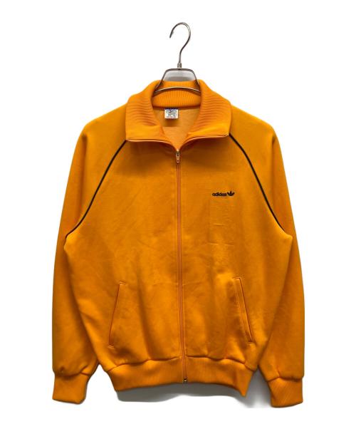 adidas（アディダス）adidas (アディダス) デサント製トラックジャケット イエロー サイズ:Lの古着・服飾アイテム