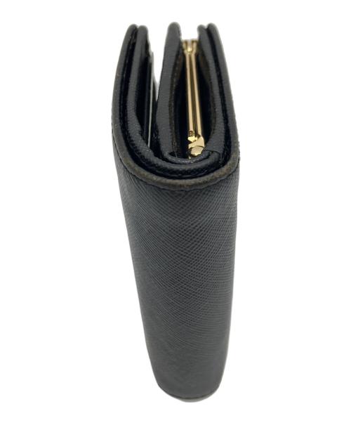 Vivienne Westwood（ヴィヴィアンウエストウッド）Vivienne Westwood (ヴィヴィアンウエストウッド) メタルオーブ 2つ折り財布 ブラックの古着・服飾アイテム