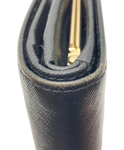 Vivienne Westwood（ヴィヴィアンウエストウッド）Vivienne Westwood (ヴィヴィアンウエストウッド) メタルオーブ 2つ折り財布 ブラックの古着・服飾アイテム