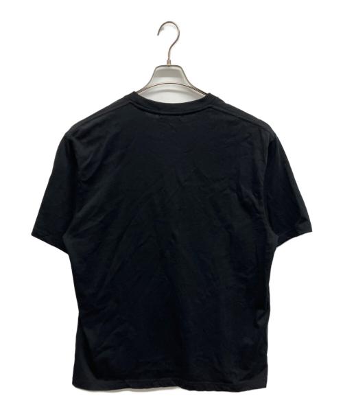 A BATHING APE（アベイシングエイプ）A BATHING APE (アベイシングエイプ) RHINESTONE COLLEGE RELAXED FIT T-SHIRT ブラック サイズ:Mの古着・服飾アイテム