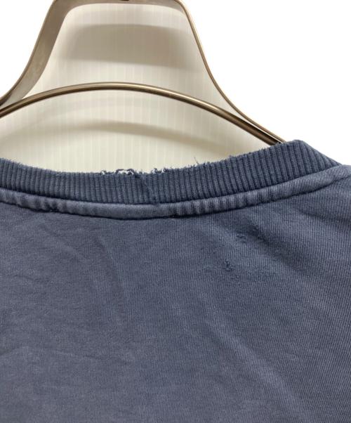 DIESEL（ディーゼル）DIESEL (ディーゼル) デニムパッチスウェット ネイビー サイズ:Ｓの古着・服飾アイテム