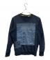 DIESEL（ディーゼル）の古着「デニムパッチスウェット」｜ネイビー