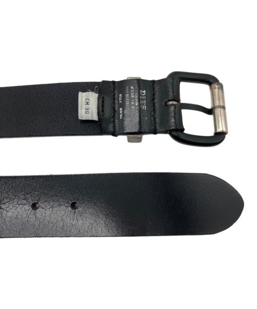 DIESEL（ディーゼル）DIESEL (ディーゼル) B-FLAG BELT ブラック サイズ:90の古着・服飾アイテム