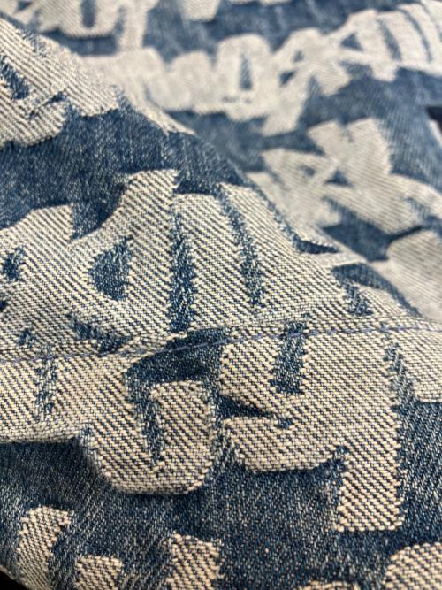 SUPREME（シュプリーム）Supreme (シュプリーム) fat tip jacquard denim backpack インディゴ サイズ:下記参照の古着・服飾アイテム