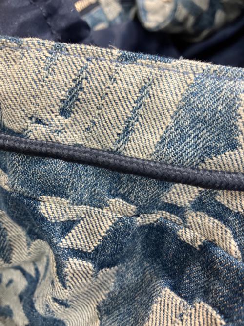 SUPREME（シュプリーム）Supreme (シュプリーム) fat tip jacquard denim backpack インディゴ サイズ:下記参照の古着・服飾アイテム