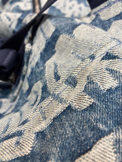 SUPREME（シュプリーム）Supreme (シュプリーム) fat tip jacquard denim backpack インディゴ サイズ:下記参照の古着・服飾アイテム