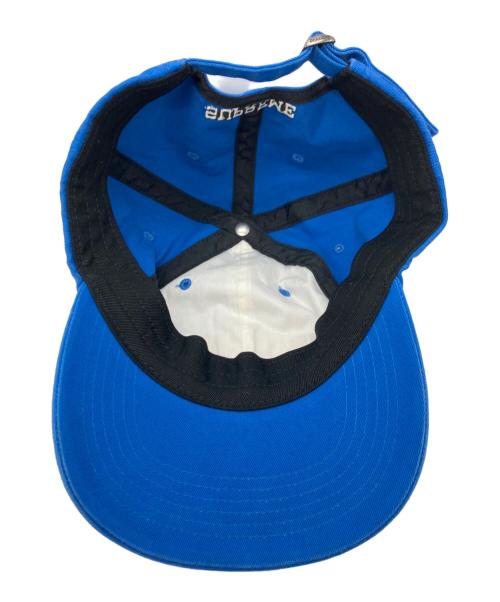 SUPREME（シュプリーム）Supreme (シュプリーム) Reverse Logo 6-Panel ブルーの古着・服飾アイテム