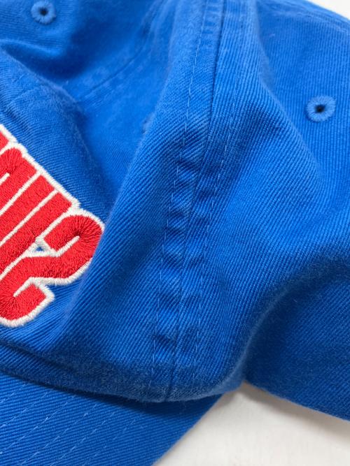 SUPREME（シュプリーム）Supreme (シュプリーム) Reverse Logo 6-Panel ブルーの古着・服飾アイテム