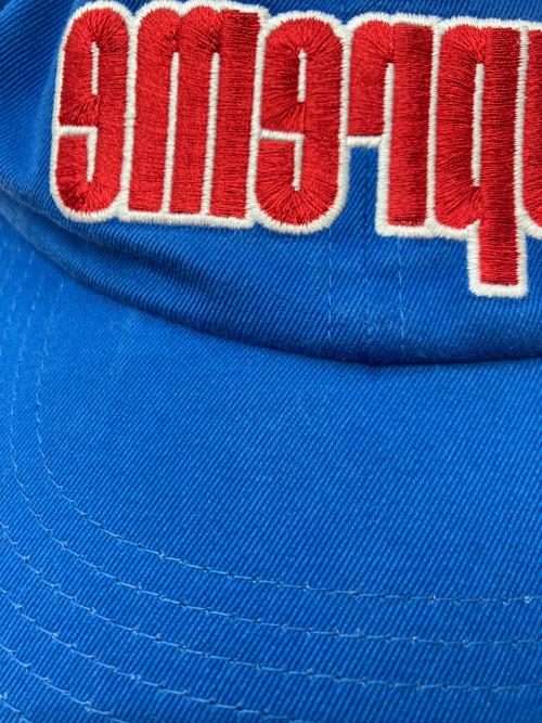 SUPREME（シュプリーム）Supreme (シュプリーム) Reverse Logo 6-Panel ブルーの古着・服飾アイテム