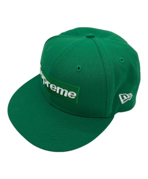 SUPREME（シュプリーム）Supreme (シュプリーム) New Era (ニューエラ) No Comp Box Logo グリーン サイズ:下記参照の古着・服飾アイテム
