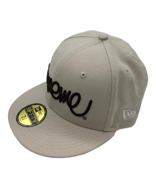 SUPREME（シュプリーム）Supreme (シュプリーム) New Era (ニューエラ) Handstyle Cap ベージュ サイズ:下記参照の古着・服飾アイテム