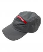 SUPREMEシュプリーム）の古着「Top Zip Camp Cap」｜グレー
