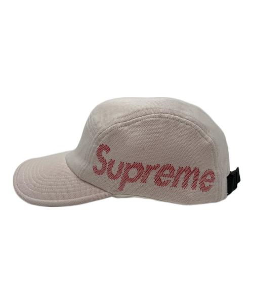 SUPREME（シュプリーム）Supreme (シュプリーム) jacquard pique camp cap ピンク サイズ:下記参照の古着・服飾アイテム