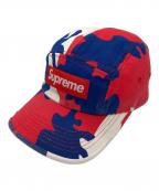 SUPREMEシュプリーム）の古着「Washed Chino Twill Camp Cap」｜レッド