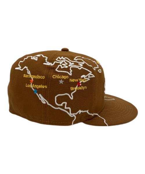 SUPREME（シュプリーム）SUPREME (シュプリーム) New Era (ニューエラ) Worldwide Box Logo ブラウン サイズ:7 1/2の古着・服飾アイテム