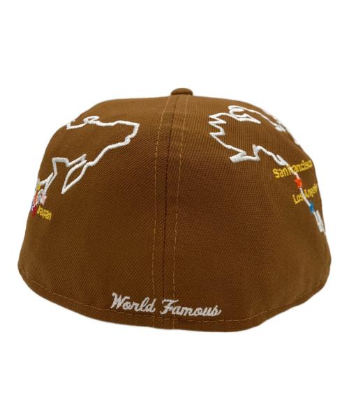 SUPREME（シュプリーム）SUPREME (シュプリーム) New Era (ニューエラ) Worldwide Box Logo ブラウン サイズ:7 1/2の古着・服飾アイテム