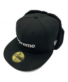 SUPREME×New Era（シュプリーム×ニューエラ）の古着「Box Logo Flight Cap」｜ブラック