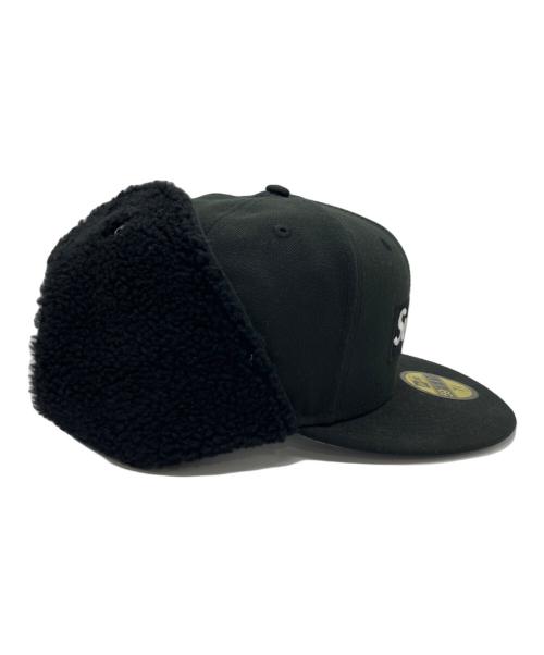 SUPREME（シュプリーム）SUPREME (シュプリーム) New Era (ニューエラ) Box Logo Flight Cap ブラック サイズ:7 3/8の古着・服飾アイテム