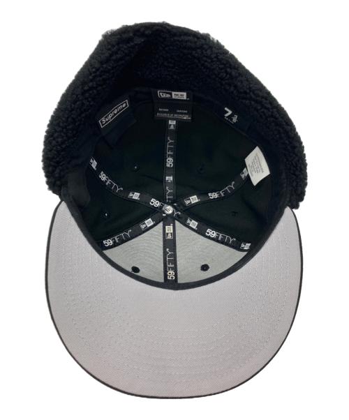 SUPREME（シュプリーム）SUPREME (シュプリーム) New Era (ニューエラ) Box Logo Flight Cap ブラック サイズ:7 3/8の古着・服飾アイテム