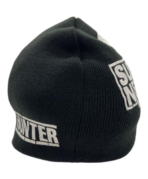BOUNTY HUNTER（バウンティハンター）BOUNTY HUNTER (バウンティハンター) SUPREME (シュプリーム) スカルプリントビーニー ブラックの古着・服飾アイテム