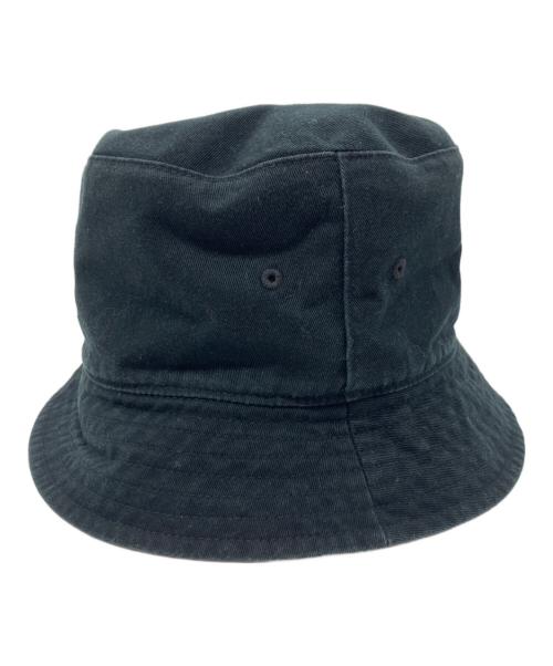 stussy（ステューシー）stussy (ステューシー) リバーシブルバケットハット ブラック×カーキ サイズ:下記参照の古着・服飾アイテム