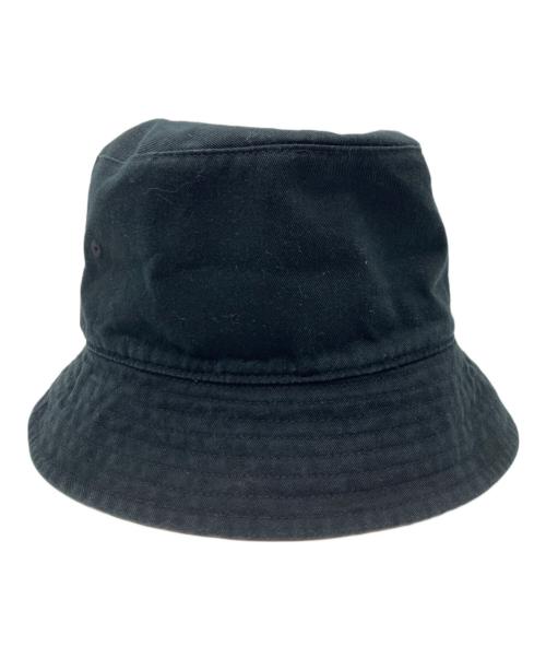 stussy（ステューシー）stussy (ステューシー) リバーシブルバケットハット ブラック×カーキ サイズ:下記参照の古着・服飾アイテム