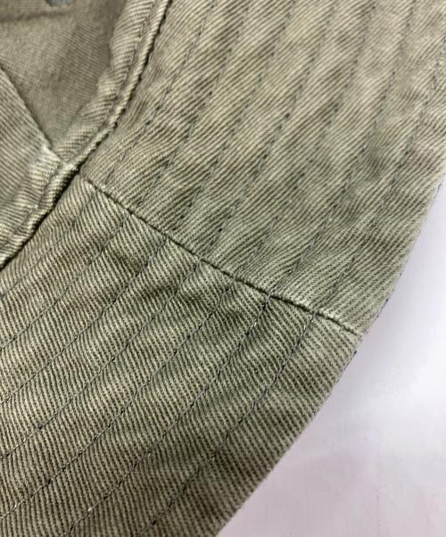 stussy（ステューシー）stussy (ステューシー) リバーシブルバケットハット ブラック×カーキ サイズ:下記参照の古着・服飾アイテム
