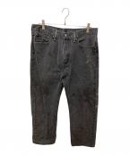 LEVI'Sリーバイス）の古着「505/ペイントデニムパンツ」｜ブラック
