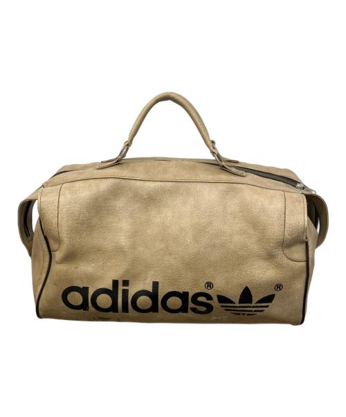 adidas（アディダス）adidas (アディダス) ヴィンテージボストンバッグ ベージュの古着・服飾アイテム