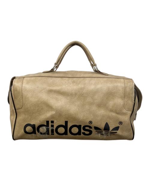 adidas（アディダス）adidas (アディダス) ヴィンテージボストンバッグ ベージュの古着・服飾アイテム