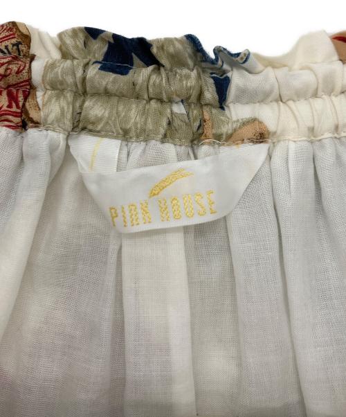 PINK HOUSE（ピンクハウス）PINK HOUSE (ピンクハウス) TEDDY'S MEMORIES スカート マルチカラー サイズ:Freeの古着・服飾アイテム