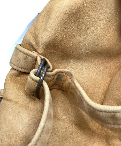 Schott（ショット）Schott (ショット) Schott ヌバックレザー裏地ブランケットカーコート ベージュ サイズ:記載なしの古着・服飾アイテム