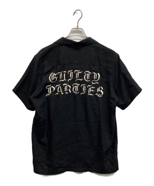 WACKO MARIA（ワコマリア）WACKO MARIA (ワコマリア) 50'S SHIRT S/S ( TYPE-1 ) ブラック サイズ:Lの古着・服飾アイテム