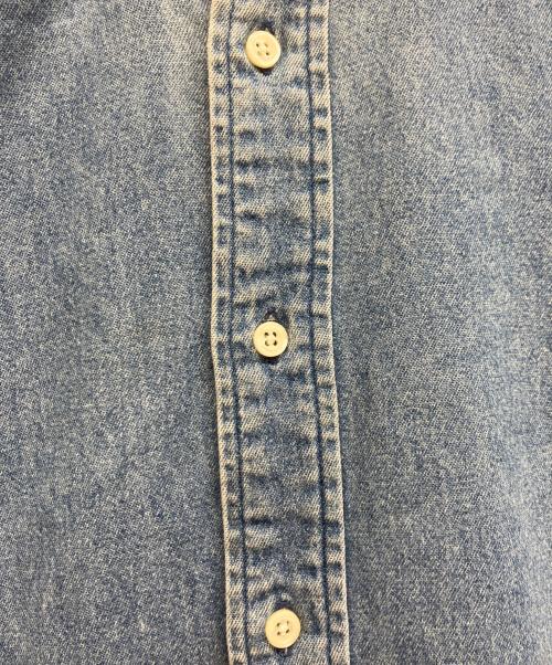 POLO RALPH LAUREN（ポロ・ラルフローレン）POLO RALPH LAUREN (ポロ・ラルフローレン) BLAIRE デニムシャツ インディゴ サイズ:Lの古着・服飾アイテム