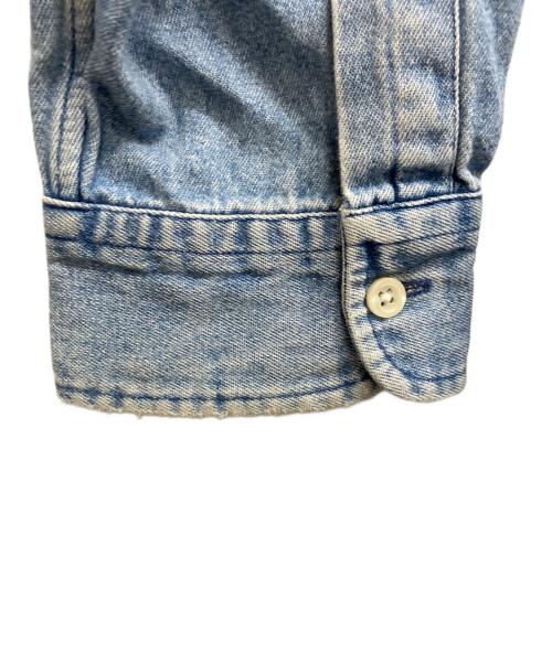 POLO RALPH LAUREN（ポロ・ラルフローレン）POLO RALPH LAUREN (ポロ・ラルフローレン) BLAIRE デニムシャツ インディゴ サイズ:Lの古着・服飾アイテム