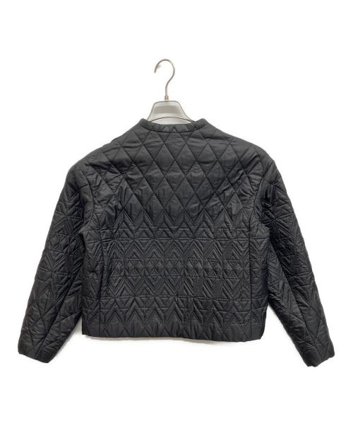 ARTISAN（アルチザン）ARTISAN (アルチザン) 菱文様キルト刺繍 ショートブルゾン ブラック サイズ:9の古着・服飾アイテム