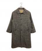 URBAN RESEARCH DOORSアーバンリサーチドアーズ）の古着「リバーシブルウールコート」｜ブラウン