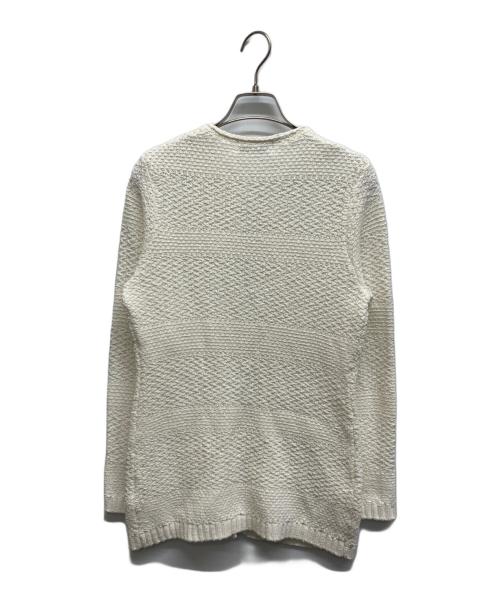 ANAYI（アナイ）ANAYI (アナイ) コットンテープニット ジャケット ホワイト サイズ:Mの古着・服飾アイテム