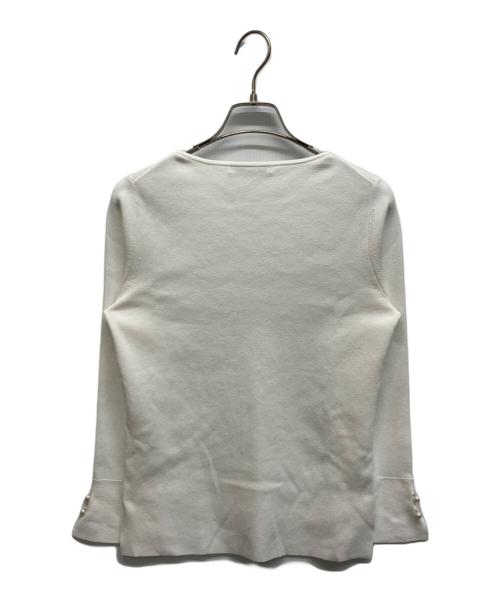 ANAYI（アナイ）ANAYI (アナイ) ニット ホワイト サイズ:38の古着・服飾アイテム