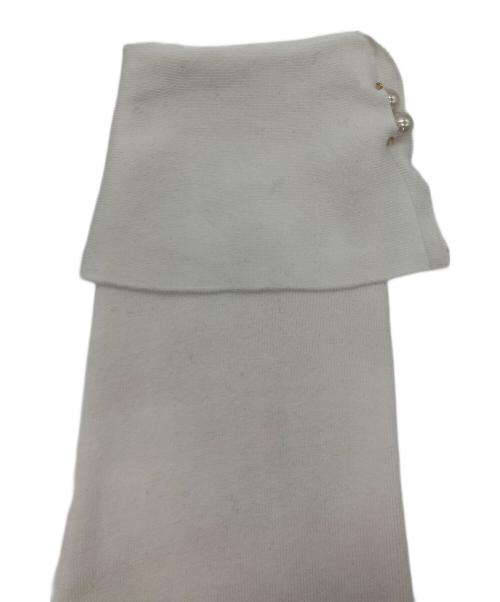 ANAYI（アナイ）ANAYI (アナイ) ニット ホワイト サイズ:38の古着・服飾アイテム
