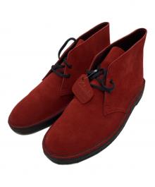 CLARKS ORIGINALS（クラークス オリジナルズ）の古着「デザートブーツ」｜レッド