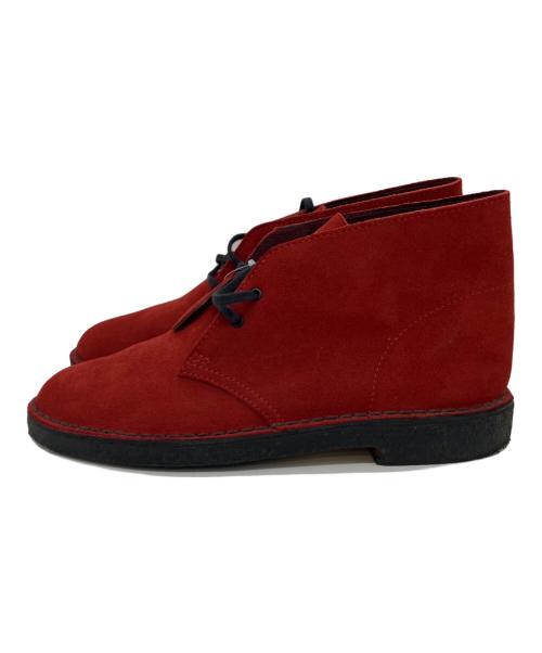 CLARKS ORIGINALS（クラークス オリジナルズ）Clarks Originals (クラークス オリジナルズ) デザートブーツ レッド サイズ:26㎝の古着・服飾アイテム